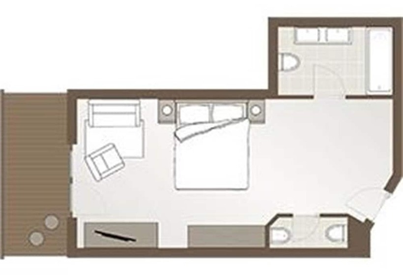 スタンダードルーム, Alpenpark Resort Superior