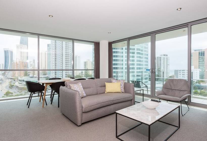 Апартаменты 2 Спальни Вид на Море, Wyndham Resort Surfers Paradise
