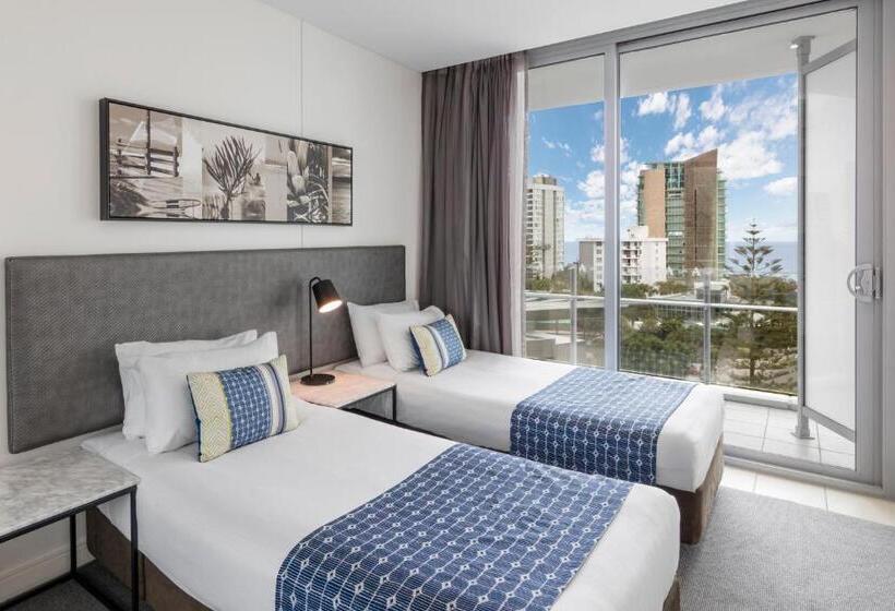 Апартаменты 2 Спальни Вид на Море, Wyndham Resort Surfers Paradise