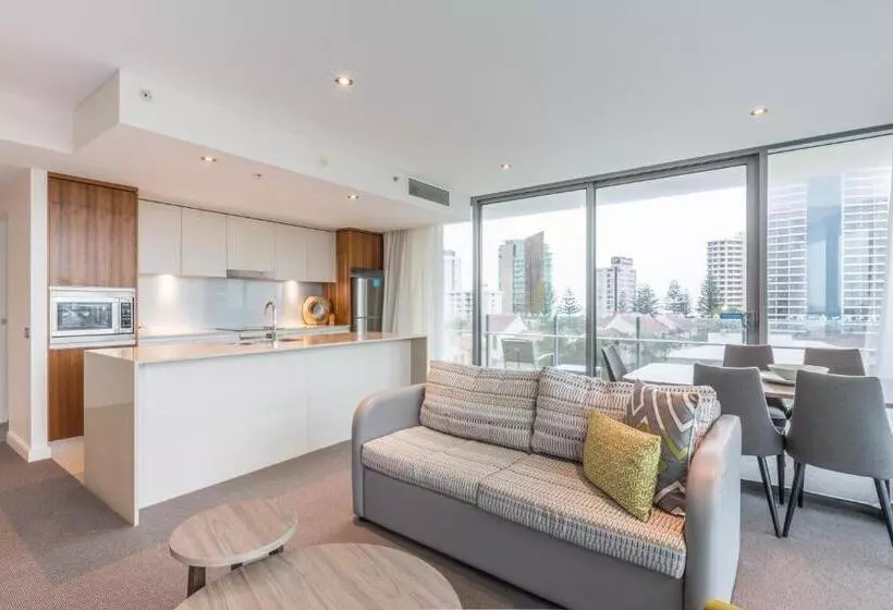 １階の１ベッドルームアパートメント, Wyndham Resort Surfers Paradise