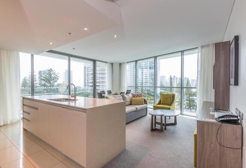 １階の１ベッドルームアパートメント, Wyndham Resort Surfers Paradise
