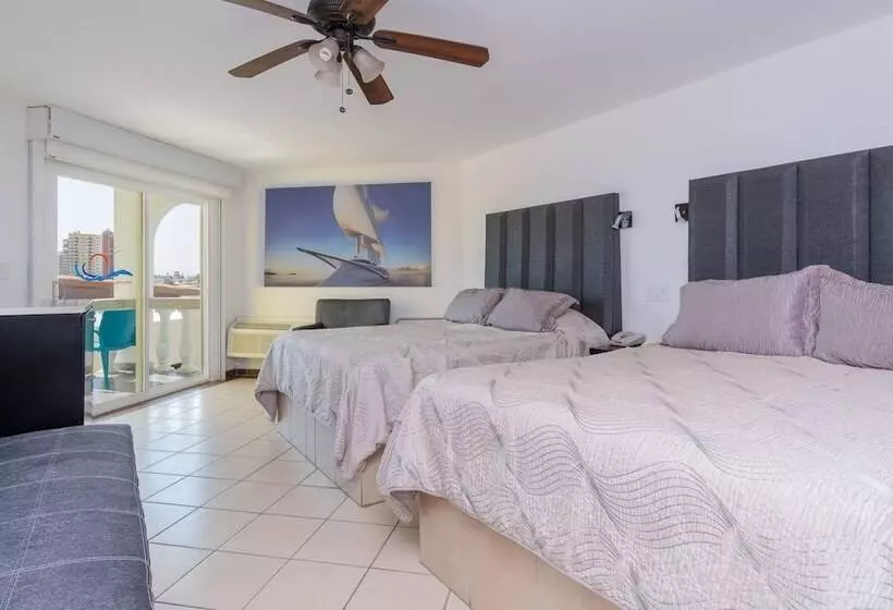 片側に海が見えるデラックスルーム, Playa Bonita Resort
