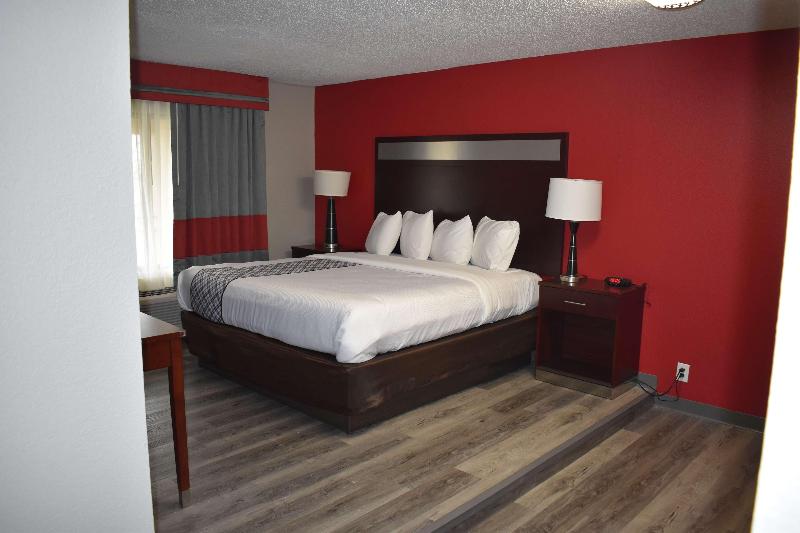 מיטת קינג בסוויטה, Surestay Plus Hotel By Best Western San Antonio North