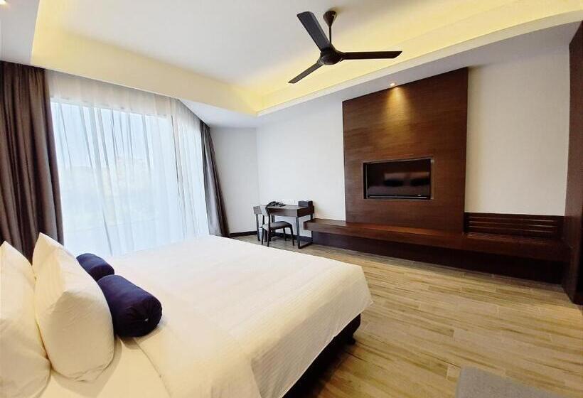 غرفة ديلوكس سرير كينج, Pacific Regency Beach Resort Port Dickson