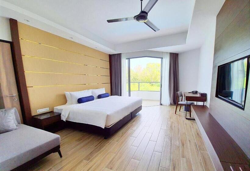 غرفة ديلوكس سرير كينج, Pacific Regency Beach Resort Port Dickson