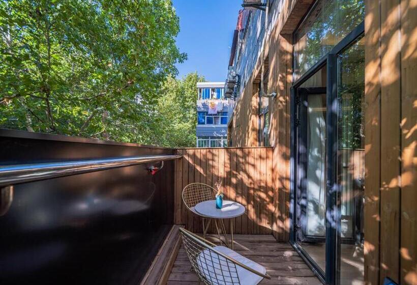 חדר דלוקס עם מרפסת, Wutong Ins Designer