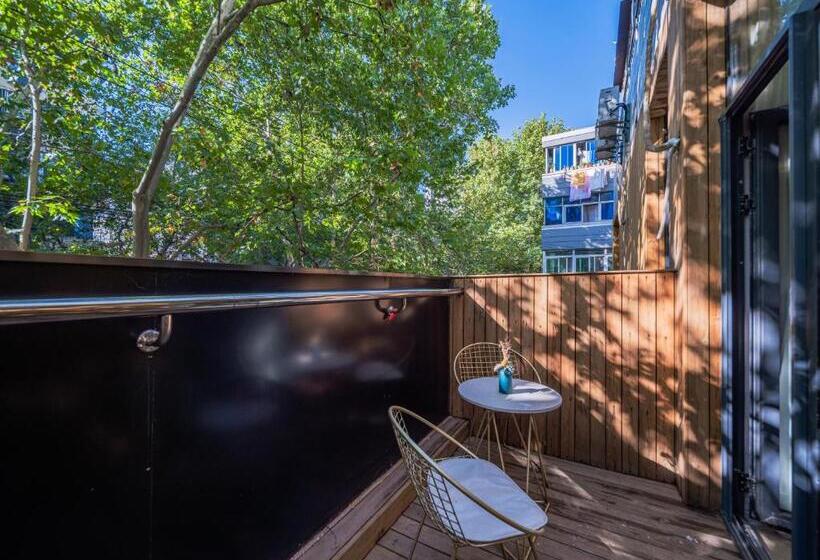 חדר דלוקס עם מרפסת, Wutong Ins Designer