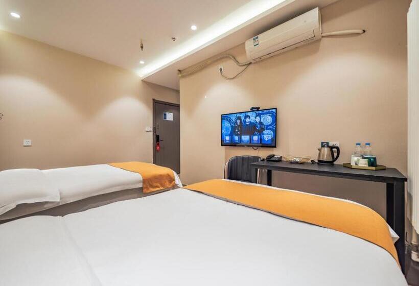 חדר סטנדרט שתי מיטות זוגיות, Wutong Ins Designer