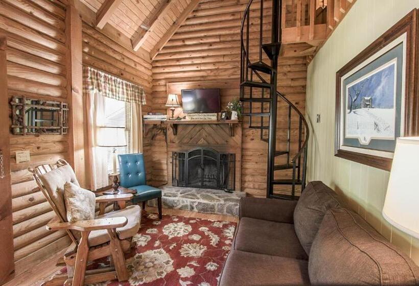 침실 1개 주택, Mountainaire Inn And Log Cabins