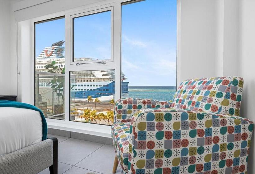 استودیوی استاندارد با چشمانداز دریا, Ocean View Condo Overlooking The Caribbean Sea