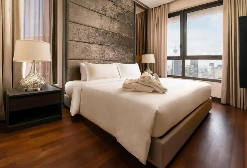 Huoneisto 1 Makuuhuone, Wyndham Suites Klcc