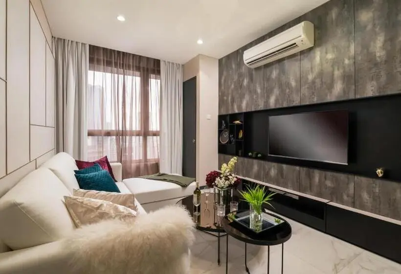 Huoneisto 1 Makuuhuone, Wyndham Suites Klcc