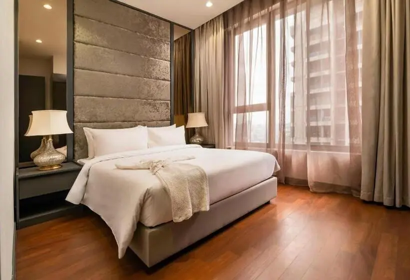 Huoneisto 2 Makuuhuonetta, Wyndham Suites Klcc