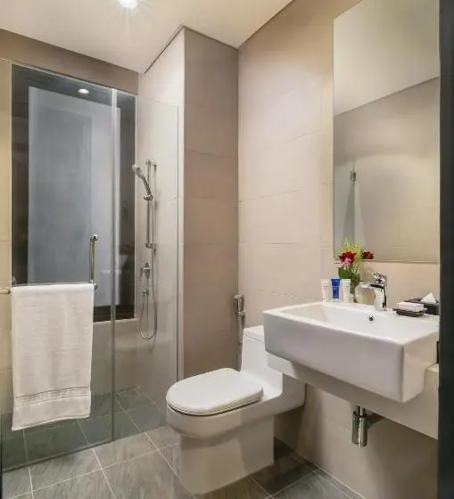 Huoneisto 1 Makuuhuone Näkymä, Wyndham Suites Klcc