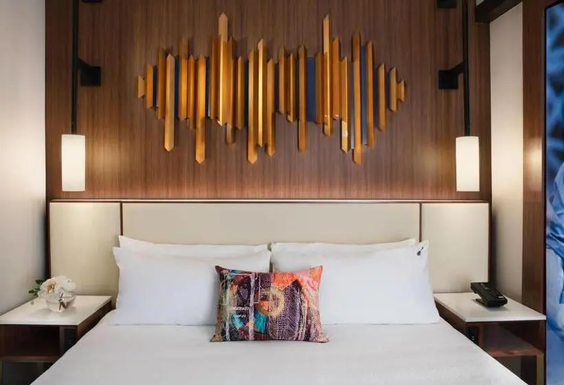 Standard-huone King-vuode, Hard Rock Hotel New York