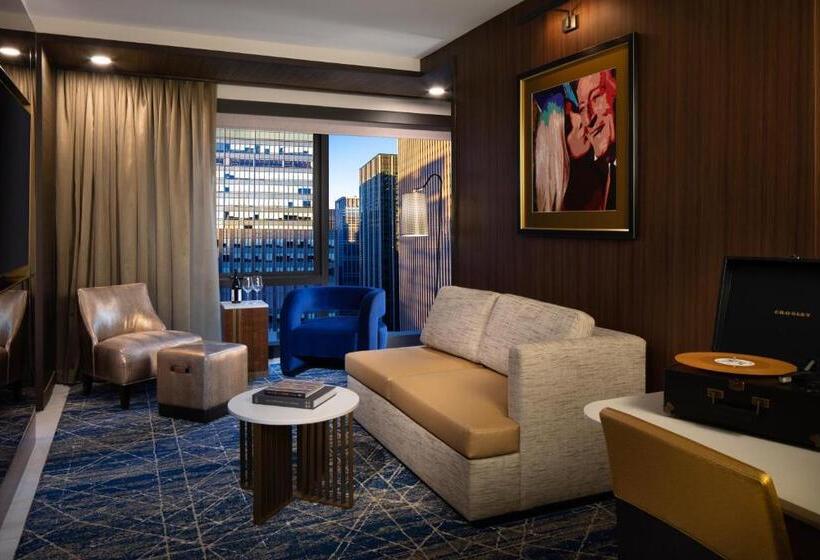 带大床的套房, Hard Rock Hotel New York