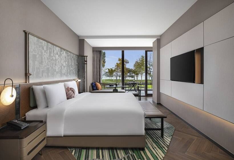 Quarto Premium Vista Jardim, Indigo Suzhou Yangcheng Lake, An Ihg