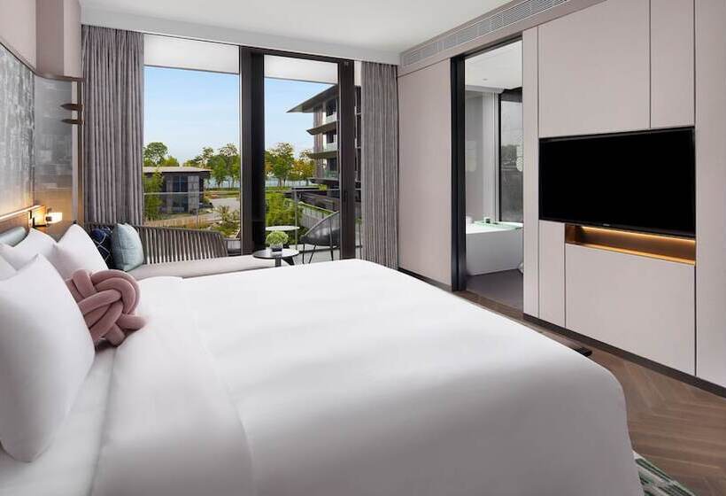 Quarto Premium Vista Jardim, Indigo Suzhou Yangcheng Lake, An Ihg