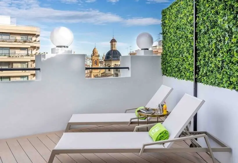 Premium room with terrace, L&h Gran Via Valencia