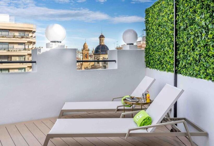 Premium room with terrace, L&h Gran Via Valencia