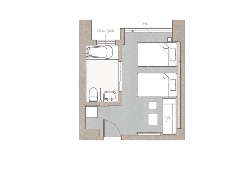 身障者適用スタンダードルーム, Amanek Beppu Yula Re