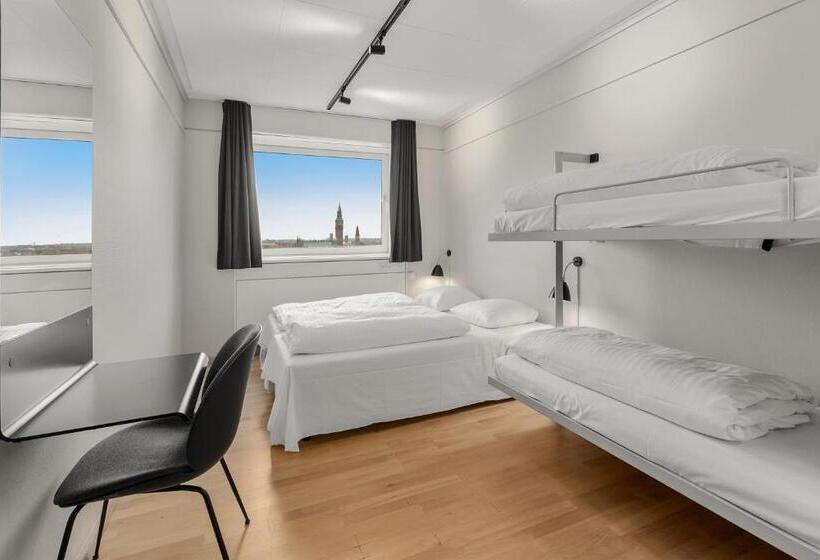 ルームシェアのワンベッド, Danhostel Copenhagen City & Apartments