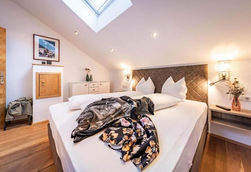 דירה בת חדר שינה 1 עם מרפסת, Gästehaus Wiesengrund & Apart Sporer