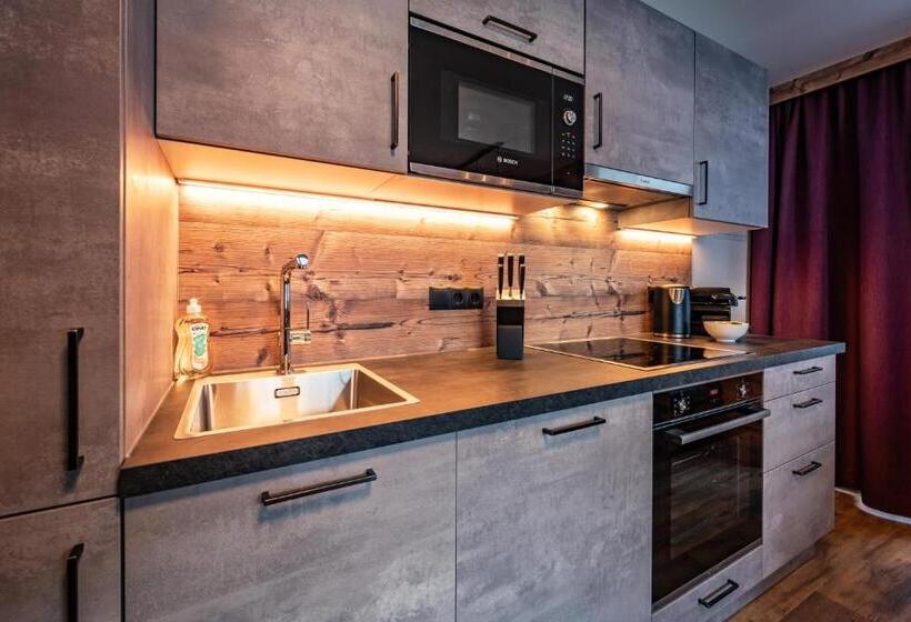 דירה בת חדר שינה 1 עם נוף, Gästehaus Wiesengrund & Apart Sporer