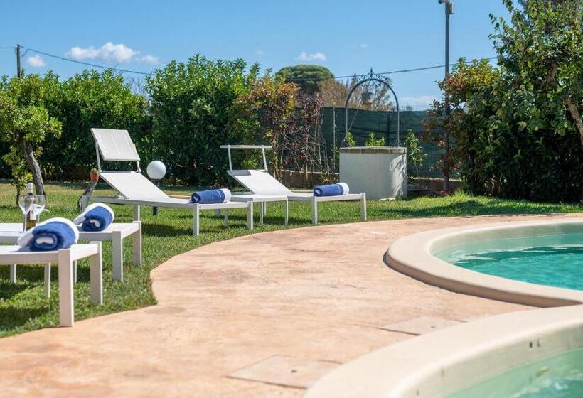 빌라 1 베드룸 - 수영장, Hasamami Eco Trullo, Ostuni Luxury Suite