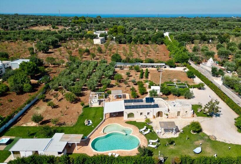 빌라 1 베드룸 - 수영장, Hasamami Eco Trullo, Ostuni Luxury Suite