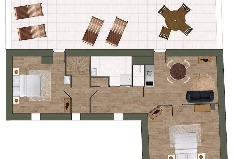 Люкс Superior, Logis Vélès