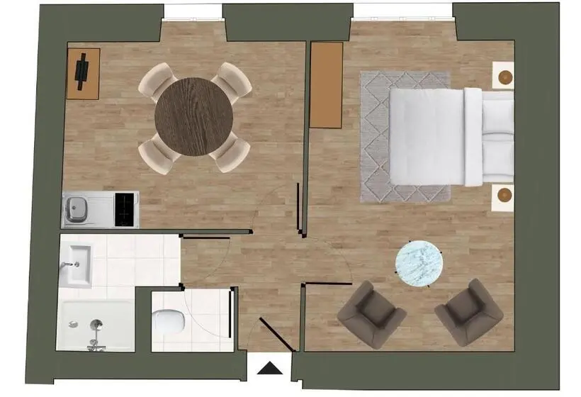 Suite Executive, Logis Vélès