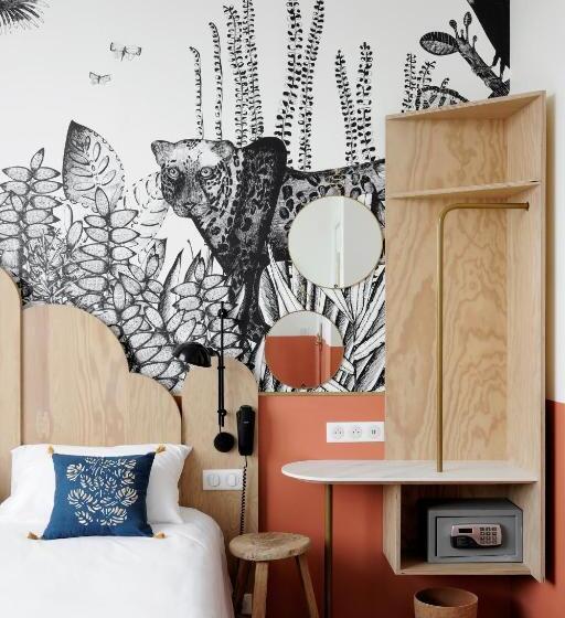 シングルデラックスルーム, Caulaincourt Montmartre By Hiphophostels