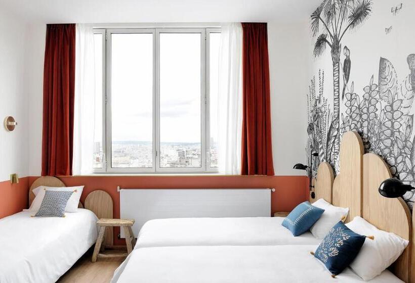 デラックストリプルルーム, Caulaincourt Montmartre By Hiphophostels