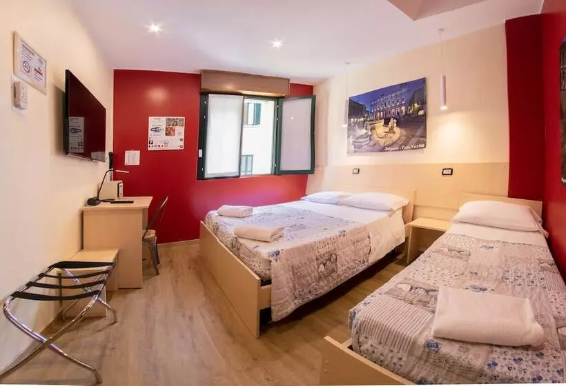 اتاق استاندارد سه نفره, Central Hostel Bg