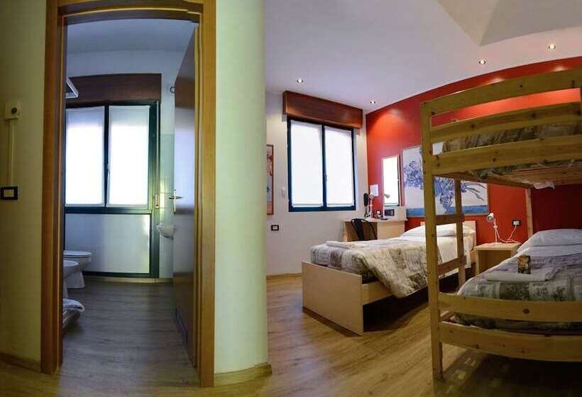 Chambre Triple Standard, Central Hostel Bg