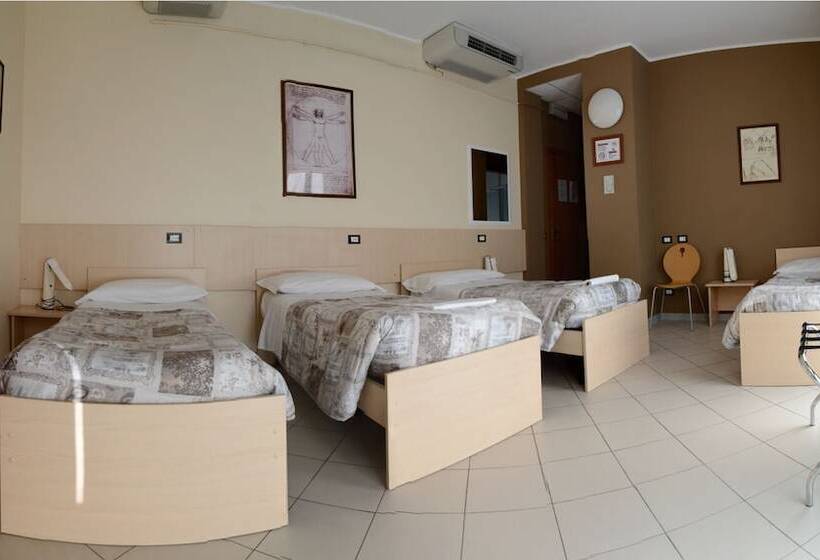 Chambre Quadruple Standard, Central Hostel Bg