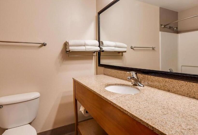 اتاق استاندارد با تخت بزرگ, Best Western Moriarty Heritage Inn