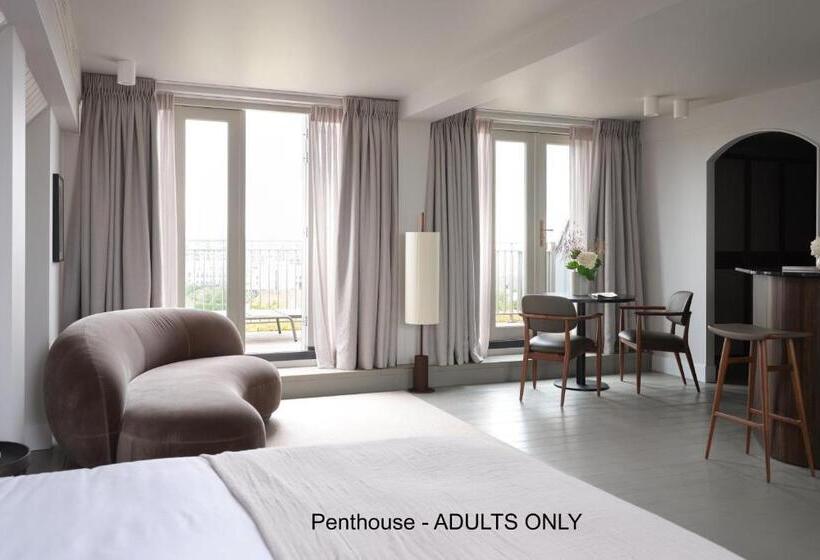 Апартаменты Пентхаус 1 Спальня, Boutique Hotel Benedict Noordwijk