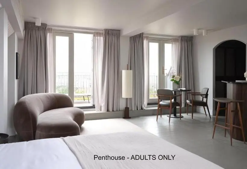 １ベッドルームペントハウスアパート, Boutique Hotel Benedict Noordwijk