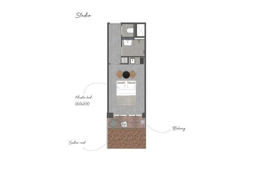 Студия Стандарт, Boutique Hotel Benedict Noordwijk