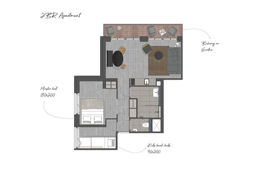 3 Bedroom Apartment, Boutique Hotel Benedict Noordwijk