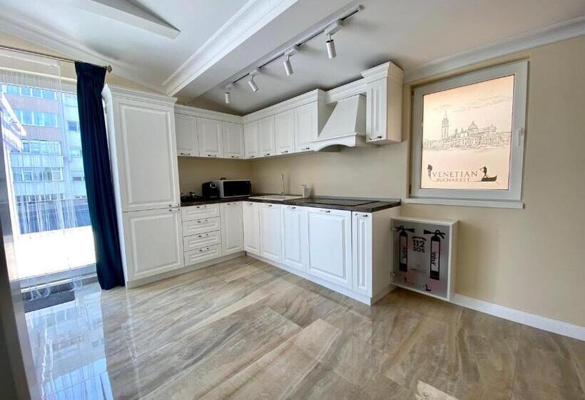 آپارتمان لوکس 1 خوابه, Venetian Bucharest