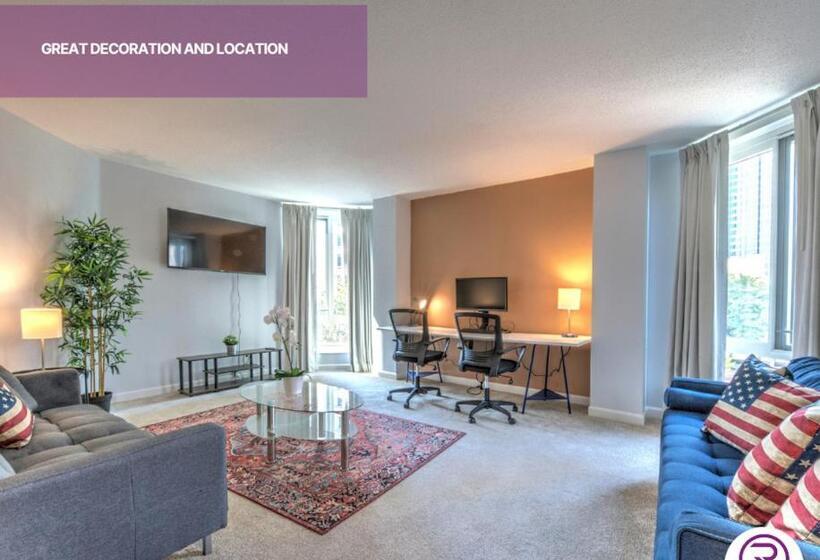 ２ベッドルームアパートメント, Renu At Back Bay