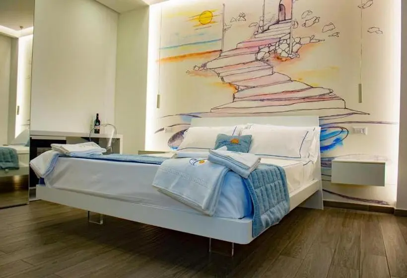 片側に海が見えるデラックスルーム, Mbaccimari B&b