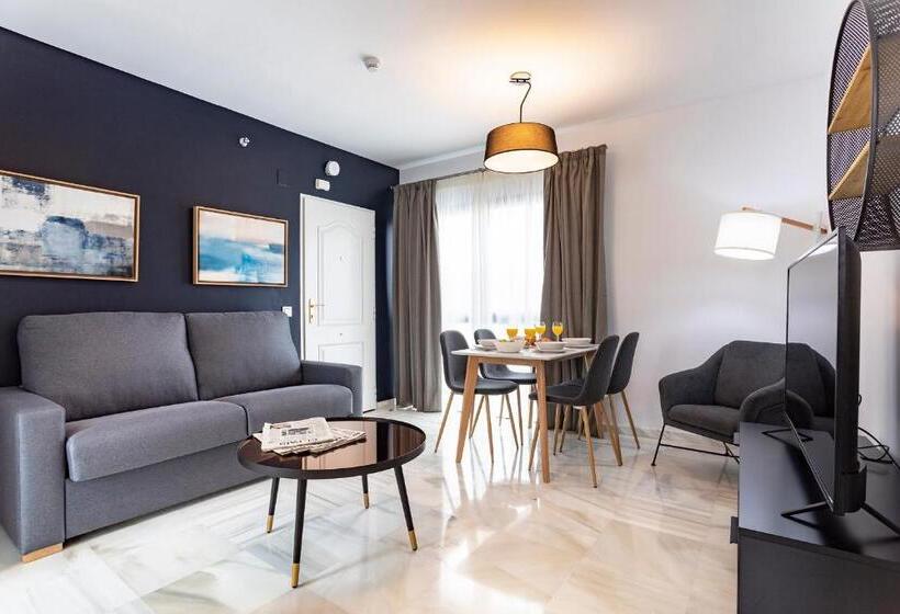 آپارتمان 1 خوابه با تراس, Málaga Rivas 34 Suites Homes