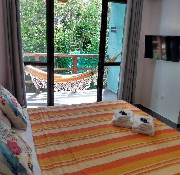 חדר סטנדרט עם מרפסת, Pousada Vila Guyrá