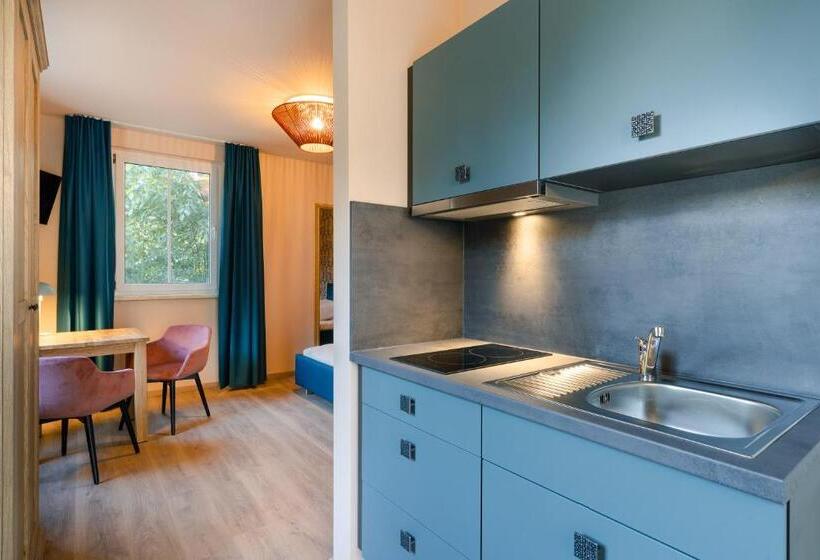 סטודיו סטנדרט עם מרפסת, Waldidylle Gohrisch, Pension Und Ferienwohnungen