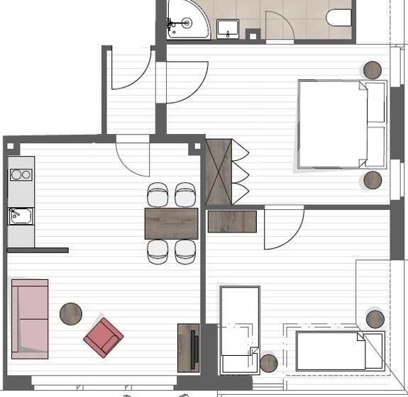 דירת שני חדרים, Waldidylle Gohrisch, Pension Und Ferienwohnungen
