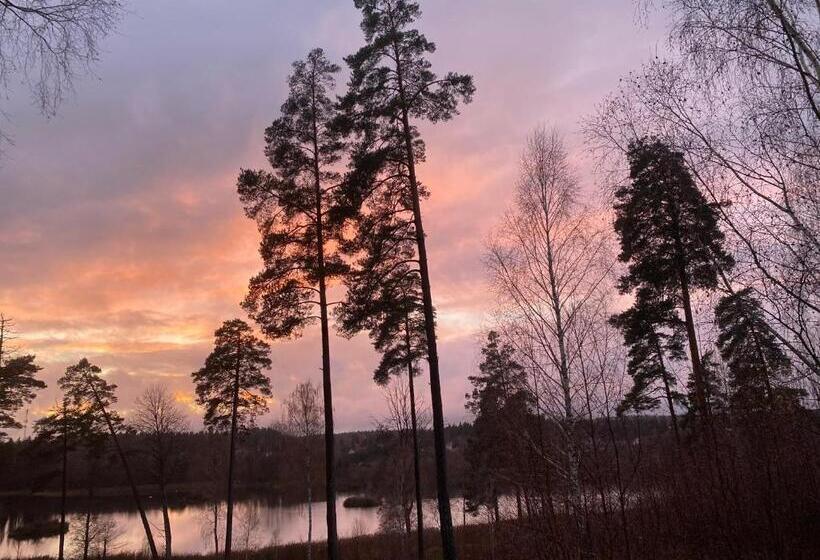 شقة غرفة نوم واحدة مزودة بشُرفة, Dr åsa Kallfors Järna Bed & Breakfast